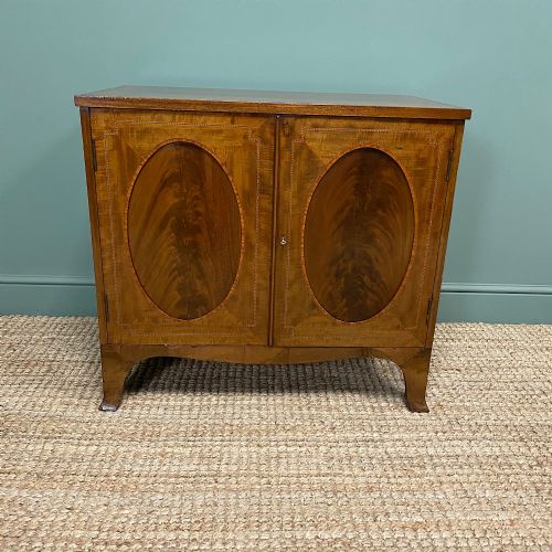 Quality Edwardian Mahogany Antique Cabinet
