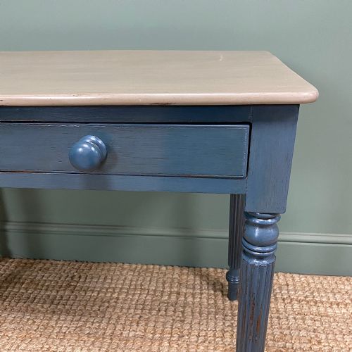 GILLOWS DESIGN REGENCY COUNTRY HOUSE PAINTED ANTIQUE SIDE TABLE - ADDITIONAL PHOTO 3