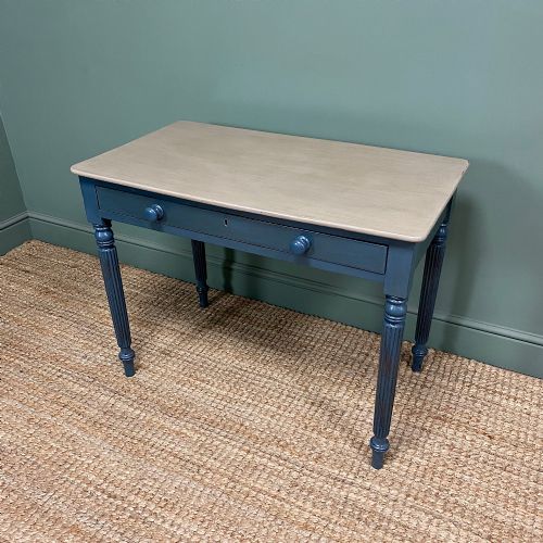 GILLOWS DESIGN REGENCY COUNTRY HOUSE PAINTED ANTIQUE SIDE TABLE - ADDITIONAL PHOTO 4