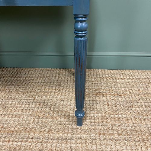 GILLOWS DESIGN REGENCY COUNTRY HOUSE PAINTED ANTIQUE SIDE TABLE - ADDITIONAL PHOTO 5