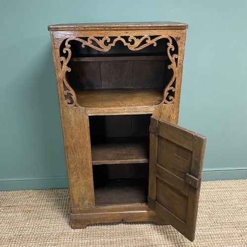 fig 2. 17th Century Oak Country House Antique Cupboard