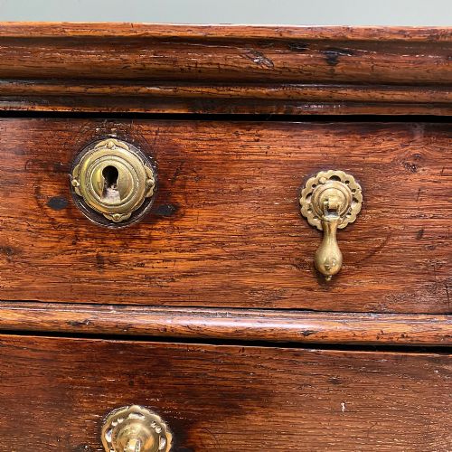 fig 3. 18th Century Country House Antique Chest on Stand