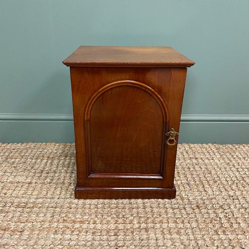 Small Victorian Mahogany Collectors Cabinet
