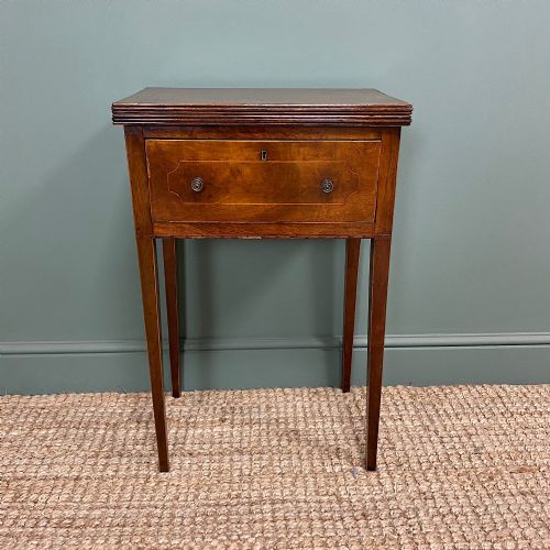 Small Georgian Country House Side Table / Tea Table
