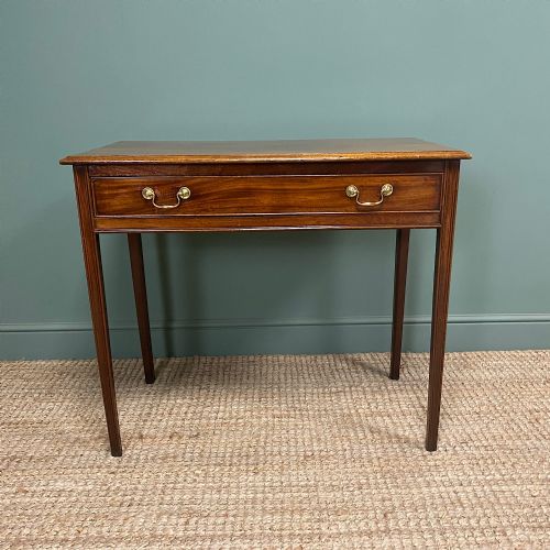 Fine Georgian Mahogany Antique Side Table

