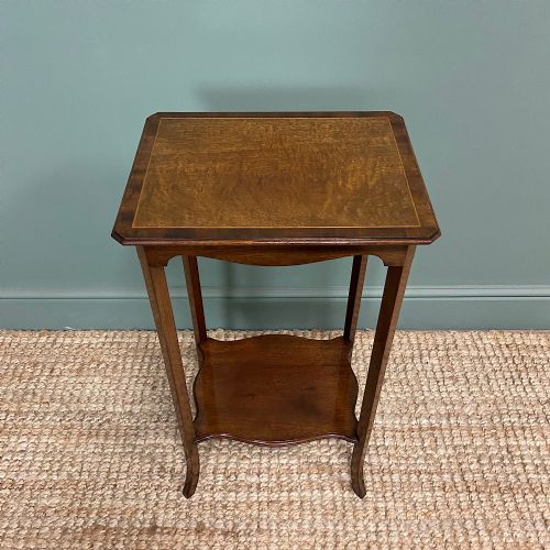 Superb Quality Mahogany Wine Table / Lamp Table by John Taylor
