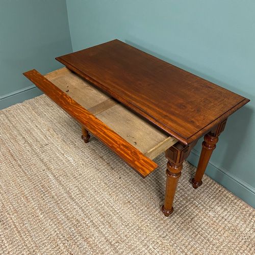 SPECTACULAR VICTORIAN MAHOGANY ANTIQUE CONSOLE TABLE - ADDITIONAL PHOTO 3