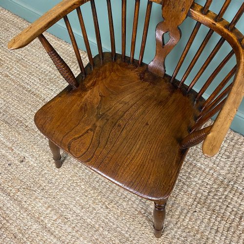fig 1. Country House Elm & Ash Antique Windsor Chair