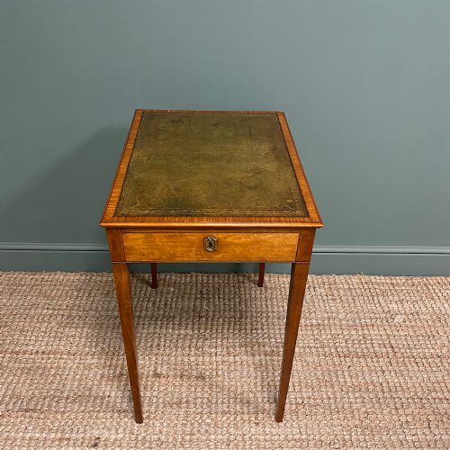 Stunning 19th Century Mahogany Antique Reading Table
