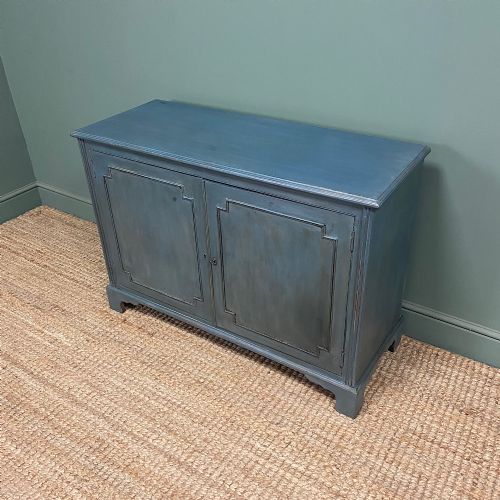 fig 2. Country House Victorian Painted Antique Cupboard