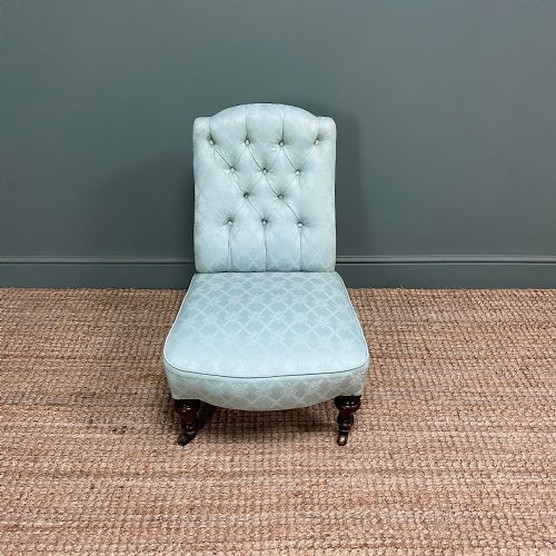 Small Victorian Antique Nursing Chair
