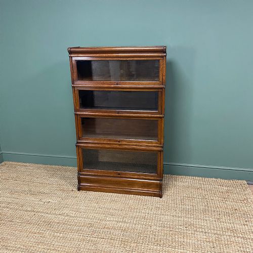 Oak Barristers Stacking Antique Bookcase
