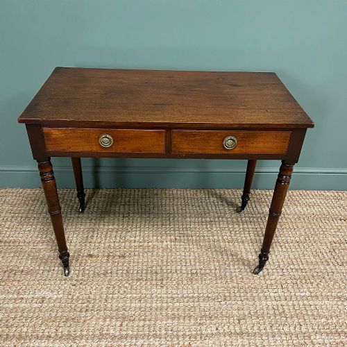country house regency mahogany antique side table - CATEGORY: ANTIQUE TABLES - DATED REGENCY