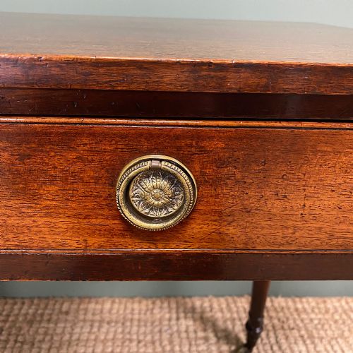 COUNTRY HOUSE REGENCY MAHOGANY ANTIQUE SIDE TABLE - ADDITIONAL PHOTO 1