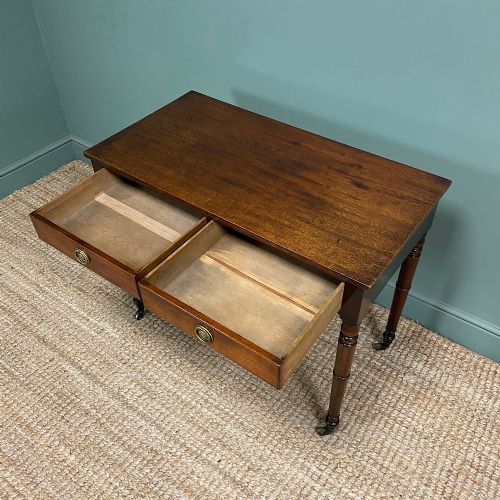 COUNTRY HOUSE REGENCY MAHOGANY ANTIQUE SIDE TABLE - ADDITIONAL PHOTO 3