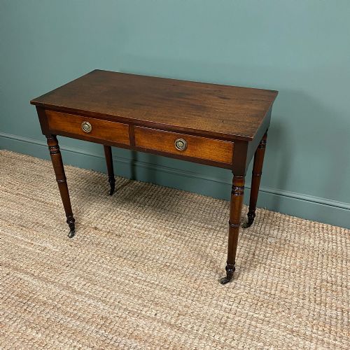 COUNTRY HOUSE REGENCY MAHOGANY ANTIQUE SIDE TABLE - ADDITIONAL PHOTO 4