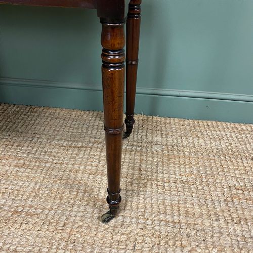 COUNTRY HOUSE REGENCY MAHOGANY ANTIQUE SIDE TABLE - ADDITIONAL PHOTO 6