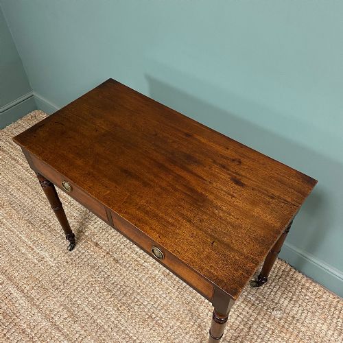 COUNTRY HOUSE REGENCY MAHOGANY ANTIQUE SIDE TABLE - ADDITIONAL PHOTO 7