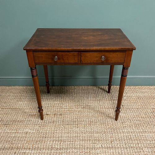 fine regency mahogany antique side table - CATEGORY: ANTIQUE TABLES - DATED REGENCY