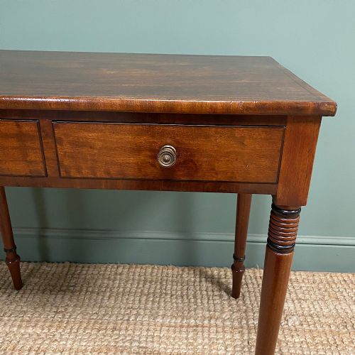 FINE REGENCY MAHOGANY ANTIQUE SIDE TABLE - ADDITIONAL PHOTO 2