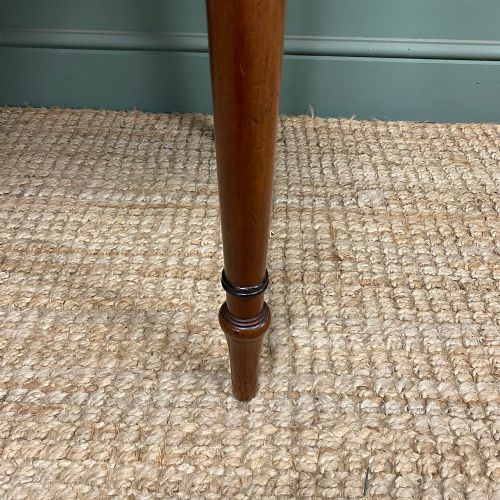 FINE REGENCY MAHOGANY ANTIQUE SIDE TABLE - ADDITIONAL PHOTO 6