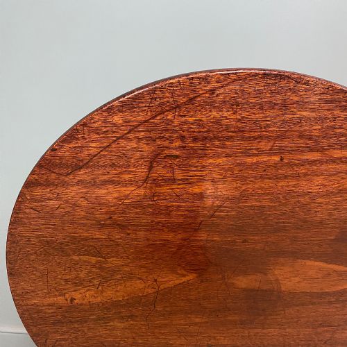 GEORGIAN MAHOGANY ANTIQUE TRIPOD TABLE - ADDITIONAL PHOTO 6