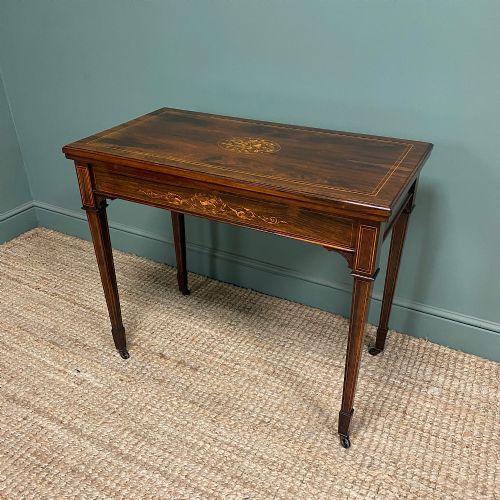 COUNTRY HOUSE REGENCY MAHOGANY ANTIQUE PEMBROKE TABLE - ADDITIONAL PHOTO 1