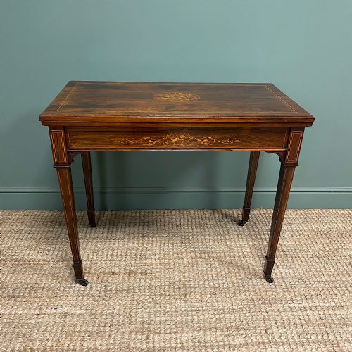 COUNTRY HOUSE REGENCY MAHOGANY ANTIQUE PEMBROKE TABLE - ADDITIONAL PHOTO 4