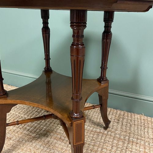 OUTSTANDING QUALITY GILLOWS VICTORIAN ANTIQUE TABLE - ADDITIONAL PHOTO 4