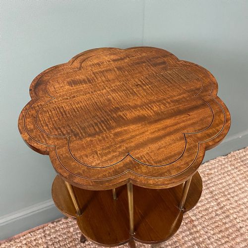 QUALITY EDWARDIAN MAHOGANY REVOLVING BOOK TABLE - ADDITIONAL PHOTO 1