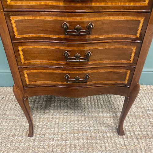 QUALITY PAIR OF ART NOUVEAU ANTIQUE SIDE CABINETS - ADDITIONAL PHOTO 10