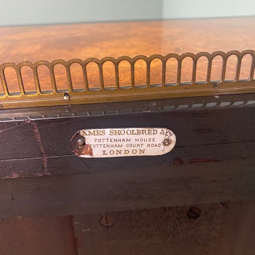 SPECTACULAR BURR WALNUT VICTORIAN ANTIQUE MUSIC CABINET - ADDITIONAL PHOTO 1