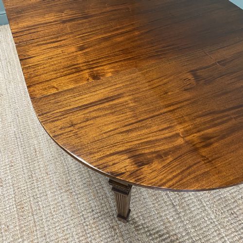 QUALITY EDWARDIAN MAHOGANY ANTIQUE EXTENDING DINING TABLE - ADDITIONAL PHOTO 1