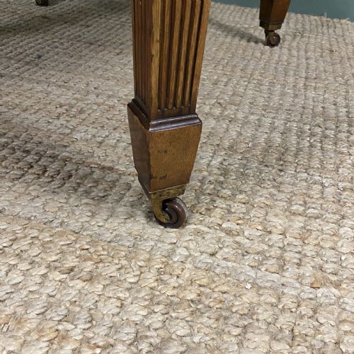 QUALITY EDWARDIAN MAHOGANY ANTIQUE EXTENDING DINING TABLE - ADDITIONAL PHOTO 2