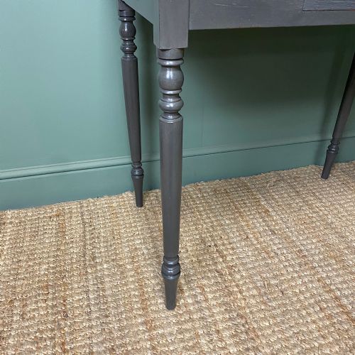 ANTIQUE VICTORIAN PAINTED SIDE TABLE - ADDITIONAL PHOTO 7