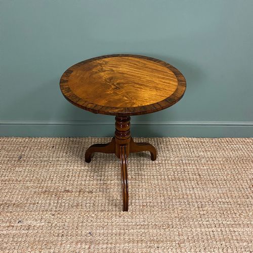 victorian mahogany antique occasional table - CATEGORY: ANTIQUE TABLES - DATED VICTORIAN