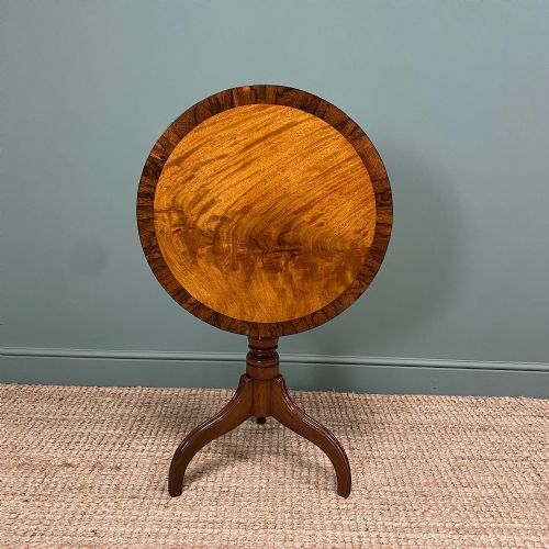VICTORIAN MAHOGANY ANTIQUE OCCASIONAL TABLE - ADDITIONAL PHOTO 2