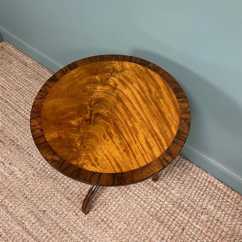 VICTORIAN MAHOGANY ANTIQUE OCCASIONAL TABLE - ADDITIONAL PHOTO 5