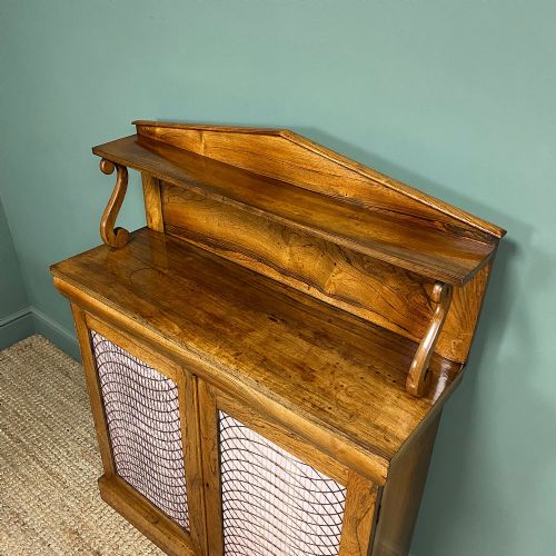 REGENCY ROSEWOOD ANTIQUE CHIFFONIER - ADDITIONAL PHOTO 1