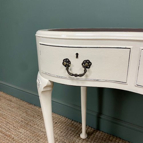 ART DECO PAINTED KIDNEY SHAPED DESK - ADDITIONAL PHOTO 5