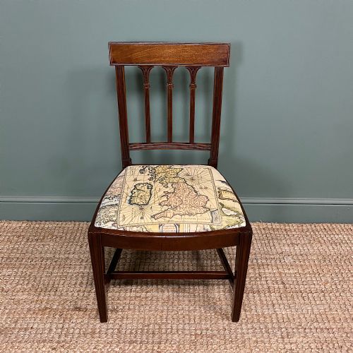 QUALITY GEORGIAN MAHOGANY SET OF FOUR ANTIQUE DINING CHAIRS - ADDITIONAL PHOTO 2