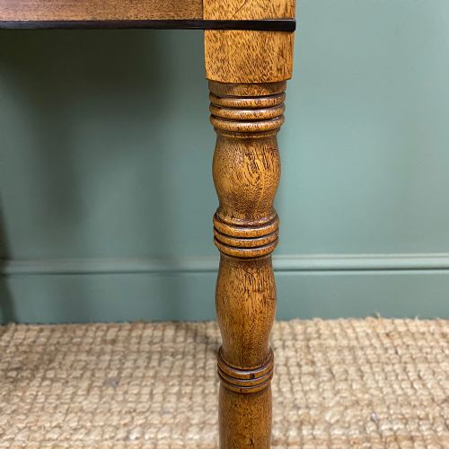 REGENCY MAHOGANY ANTIQUE LAMP TABLE - ADDITIONAL PHOTO 1