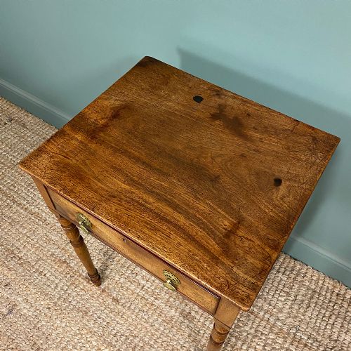 REGENCY MAHOGANY ANTIQUE LAMP TABLE - ADDITIONAL PHOTO 6