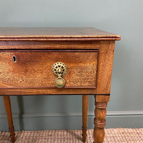 REGENCY MAHOGANY ANTIQUE LAMP TABLE - ADDITIONAL PHOTO 7