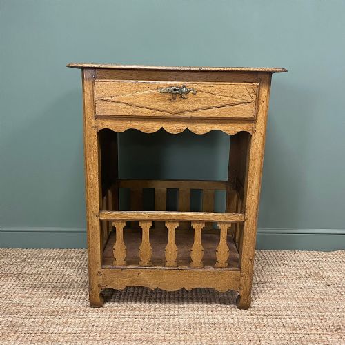country house french georgian oak antique bread cupboard - CATEGORY: ANTIQUE CABINETS - DATED GEORGIAN