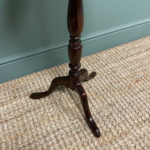 ELEGANT EDWARDIAN MAHOGANY ANTIQUE OCCASIONAL TABLE - ADDITIONAL PHOTO 3
