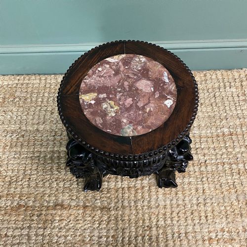 SMALL CHINESE ANTIQUE COFFEE TABLE - ADDITIONAL PHOTO 3
