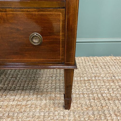 QUALITY TALL SLIM ANTIQUE CHEST OF DRAWERS - ADDITIONAL PHOTO 3