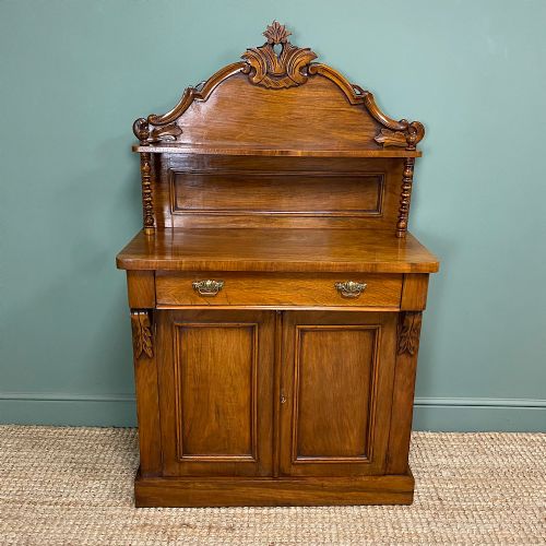 beautiful victorian walnut antique chiffonier - CATEGORY: ANTIQUE SIDEBOARDS - DATED VICTORIAN