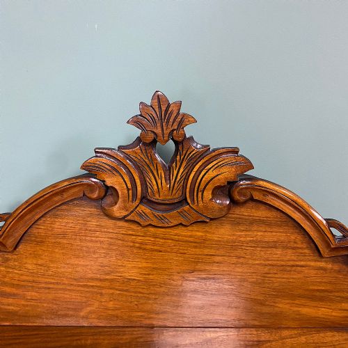 BEAUTIFUL VICTORIAN WALNUT ANTIQUE CHIFFONIER - ADDITIONAL PHOTO 3